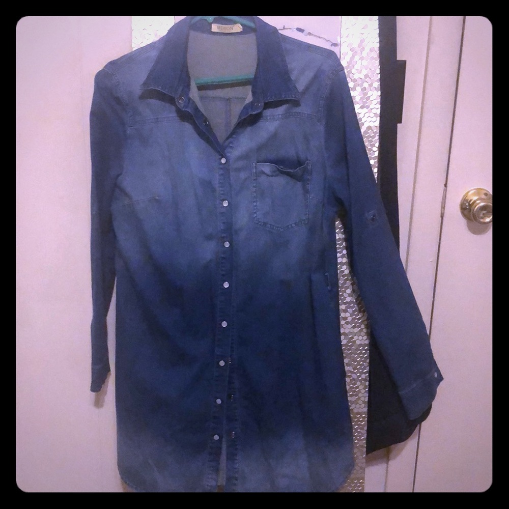 Blue jean dress